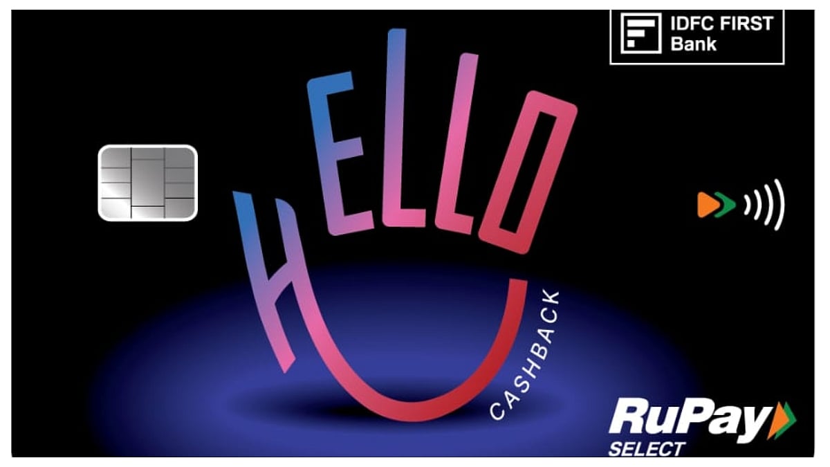 IDFC FIRST Bank Launches FD-Backed Hello Cashback Credit Card, Offers Up To 5% Cashback On Online &...