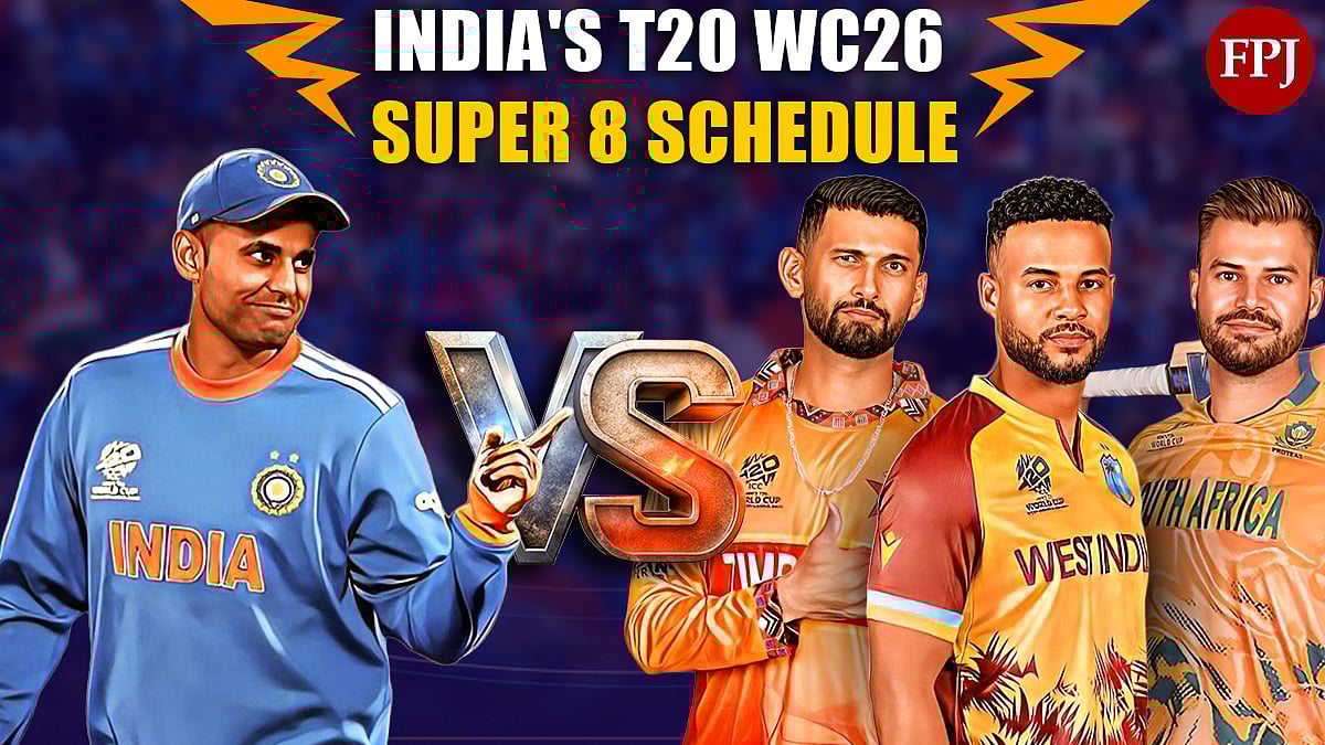 India's T20 WC26 Super 8 Fixtures Confirmed; Suryakumar Yadav & Co To Face South Africa, West Indies...