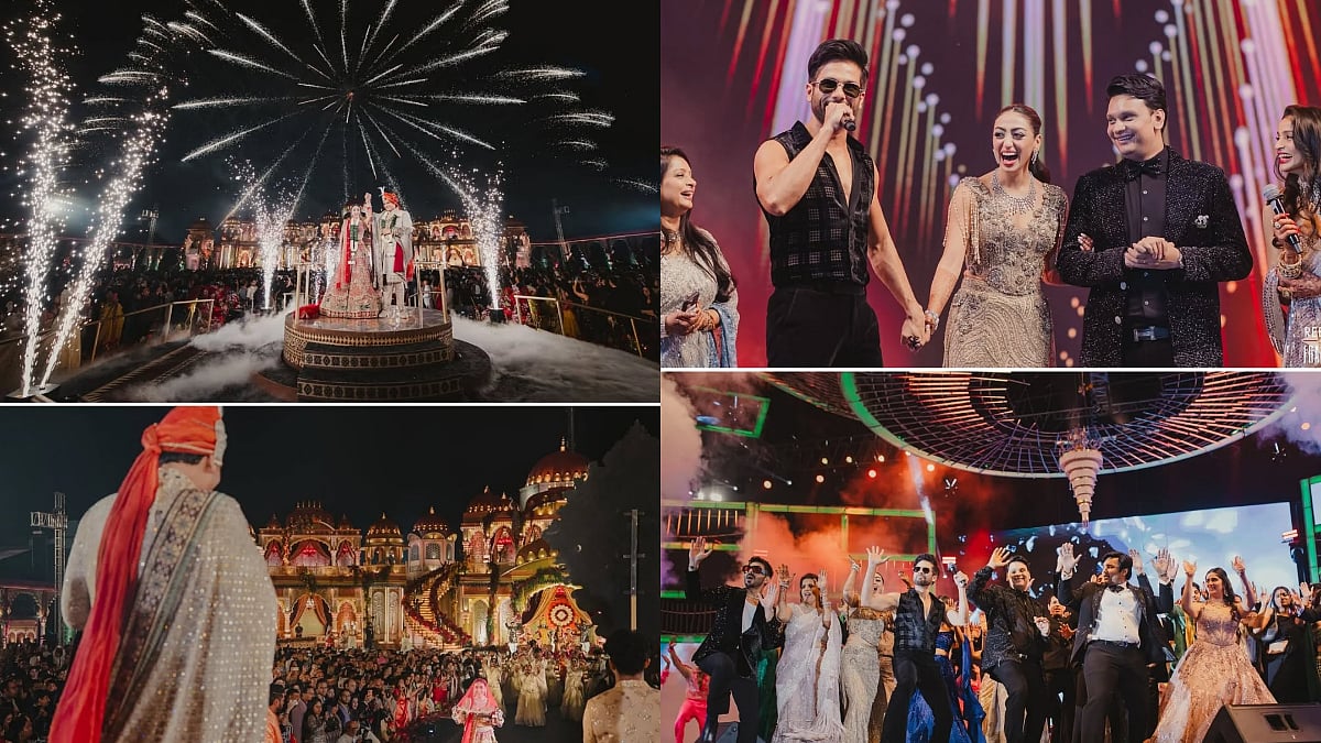 Inside Lavish Haldiram Wedding In Nagpur: Shahid Kapoor, Rakul Preet Singh Perform, 8-Tier Hanging Cake; Meet Bride & Groom 