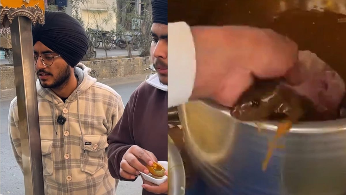 'Yuck...Ewww..': Live Rat Jumps Out Of 'Meetha Paani' At Pani Puri Stall In Amritsar; Netizens...