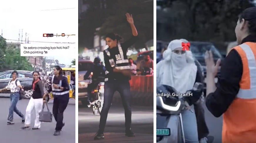 Indore News: 'Saath Jiyo, Saath Maro...' Lady Singham Jibes At Youths Tripling On Bike; Manages...