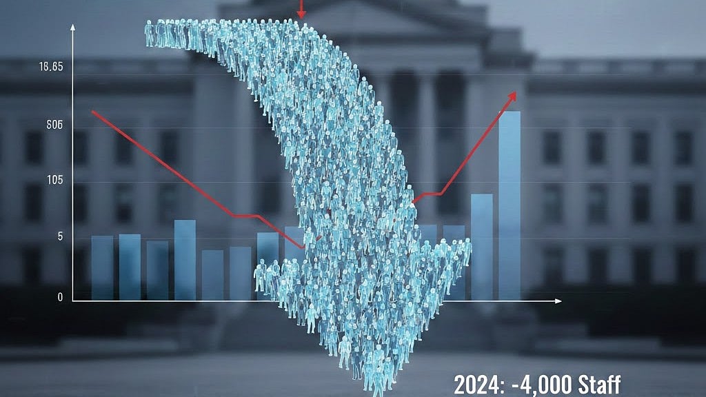 MP News: Number Of State Staff Declines By 4,000 In Just One Year