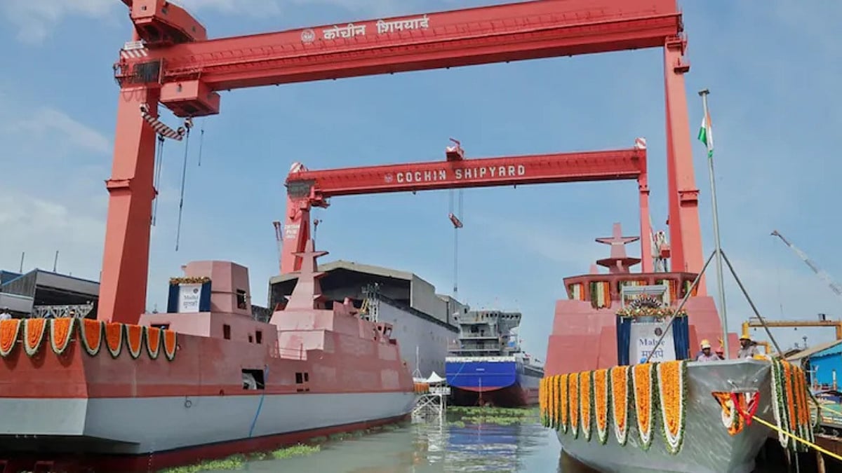 Cochin Shipyard stock surges over 4% after emerging as L1 bidder for Defence Ministry contract 