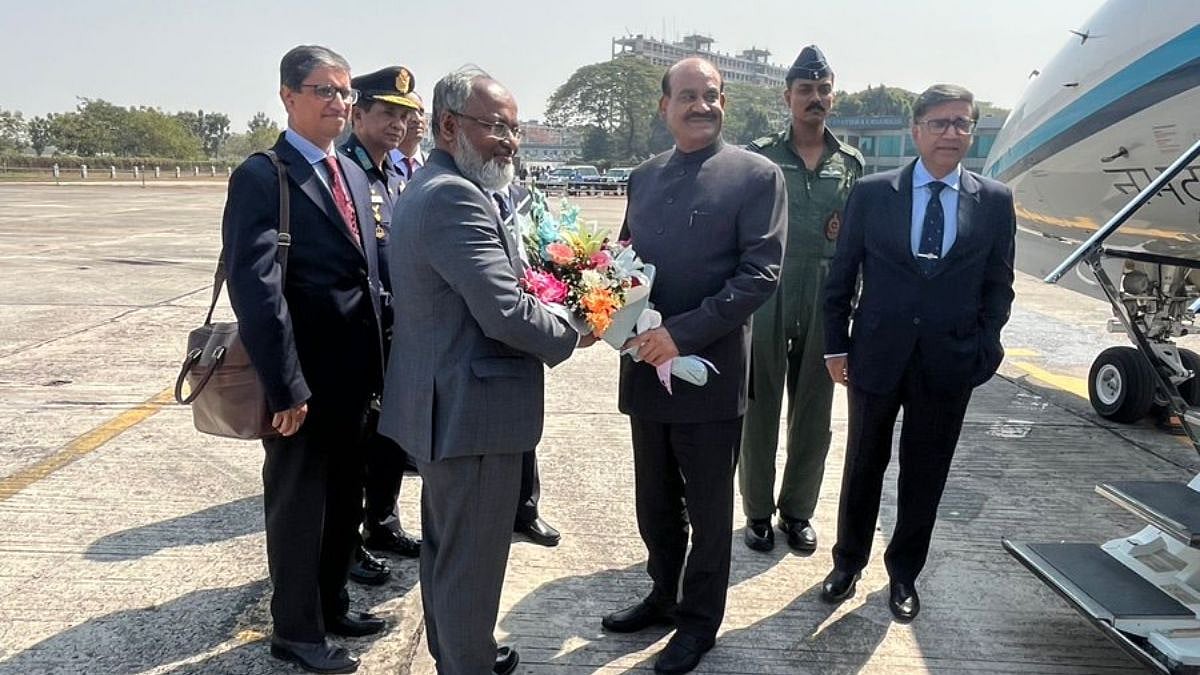 Lok Sabha Speaker Om Birla Arrives In Dhaka For Tarique Rahman's Swearing-In Ceremony 