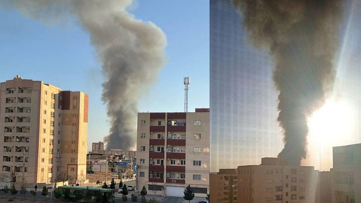 Fire Breaks Out Near Key Military Strategic Sites In Tehran Amid US-Iran Tensions: Report 