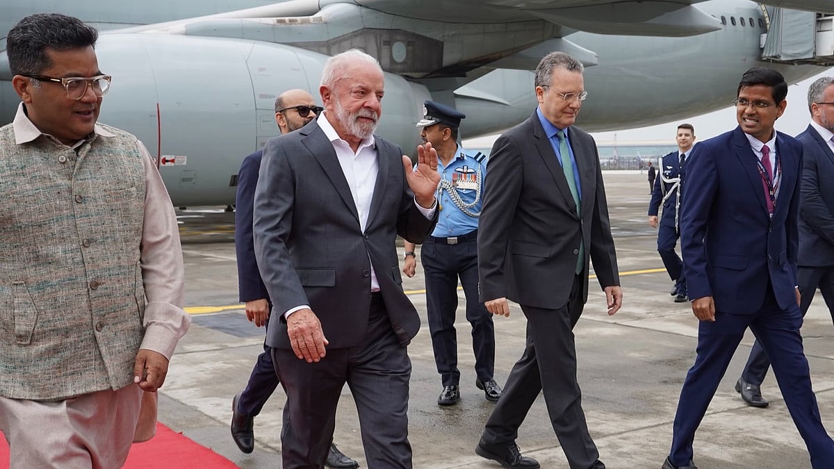 Brazil President Luiz Inácio Lula da Silva Arrives In India On 5-Day State Visit, To Attend AI...