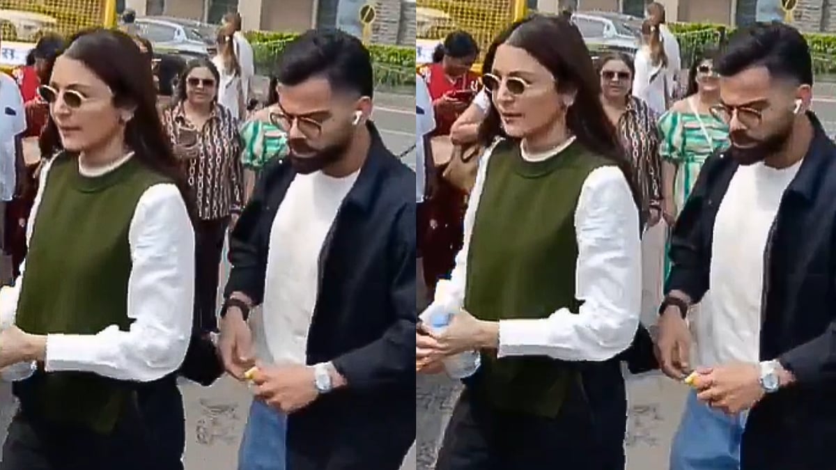 Star Power Couple Virat Kohli & Anushka Sharma Spotted At Gateway Of India In Mumbai; Video 
