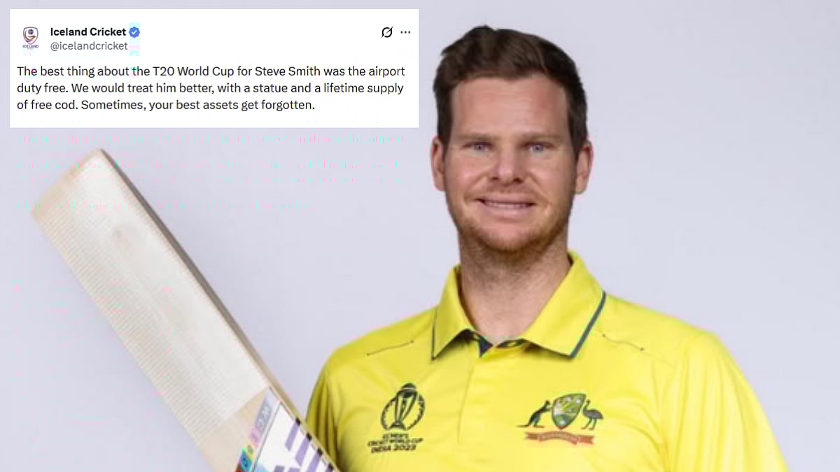 'We Would Treat Him Better...': Iceland Cricket Mocks Australia's T20 World Cup Exit Over Bizarre Steve Smith Non-Selection Decision 