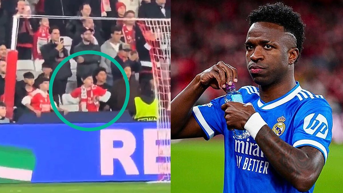 Shocking Scenes! Benfica Fans Allegedly Make 'Monkey Gestures' At Vinicius Jr After Racism Outrage Sparks Real Madrid's Champions League Clash; Video 