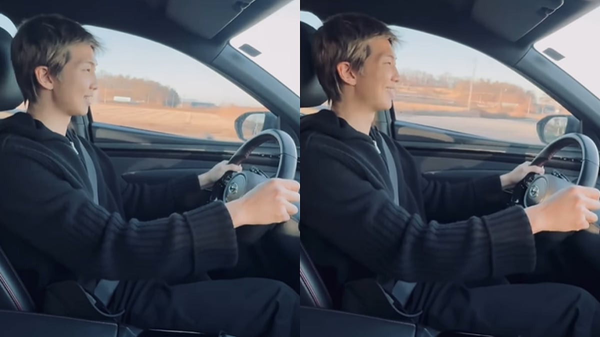 RM Finally Got His Driver's License At 31! BTS Leader's First Car Driving Video Goes Viral – WATCH 