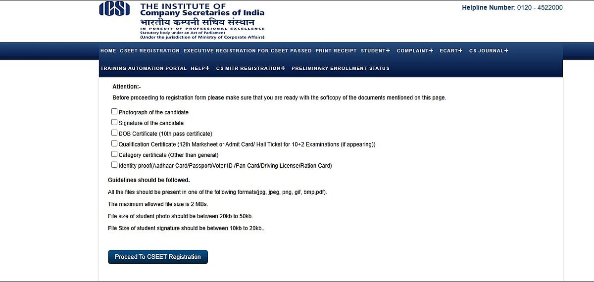 ICSI CSEET June 2026 Registration Window Extended Until February 28: Check The Exam Dates And Important Documents Here 