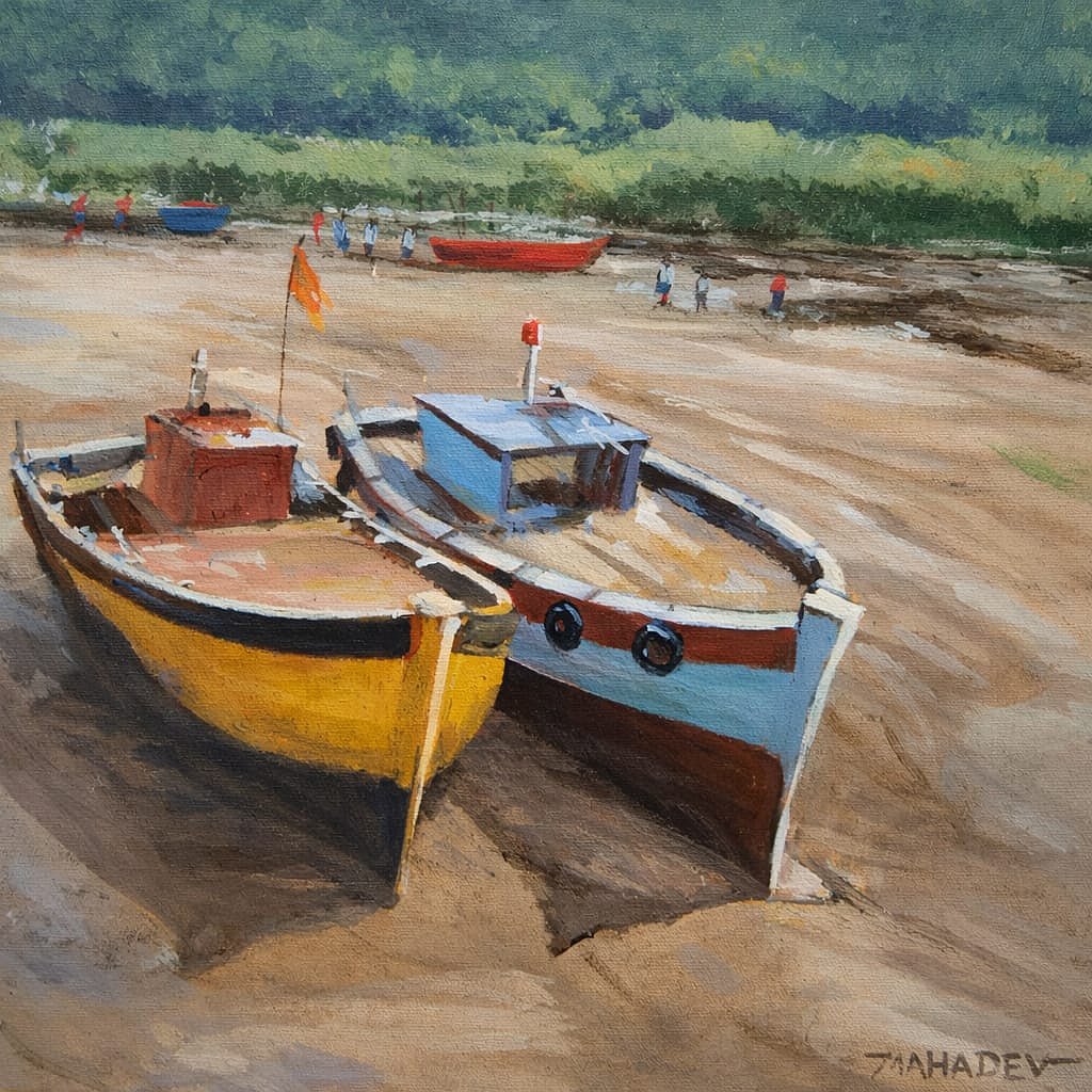 Mahadev Jadhav's painting