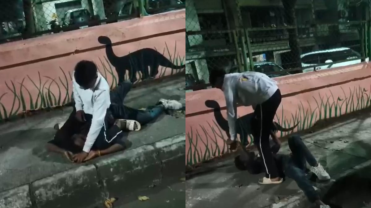 Navi Mumbai News: Kharghar Assault Video Goes Viral, Police Hunt Victim And Accused 