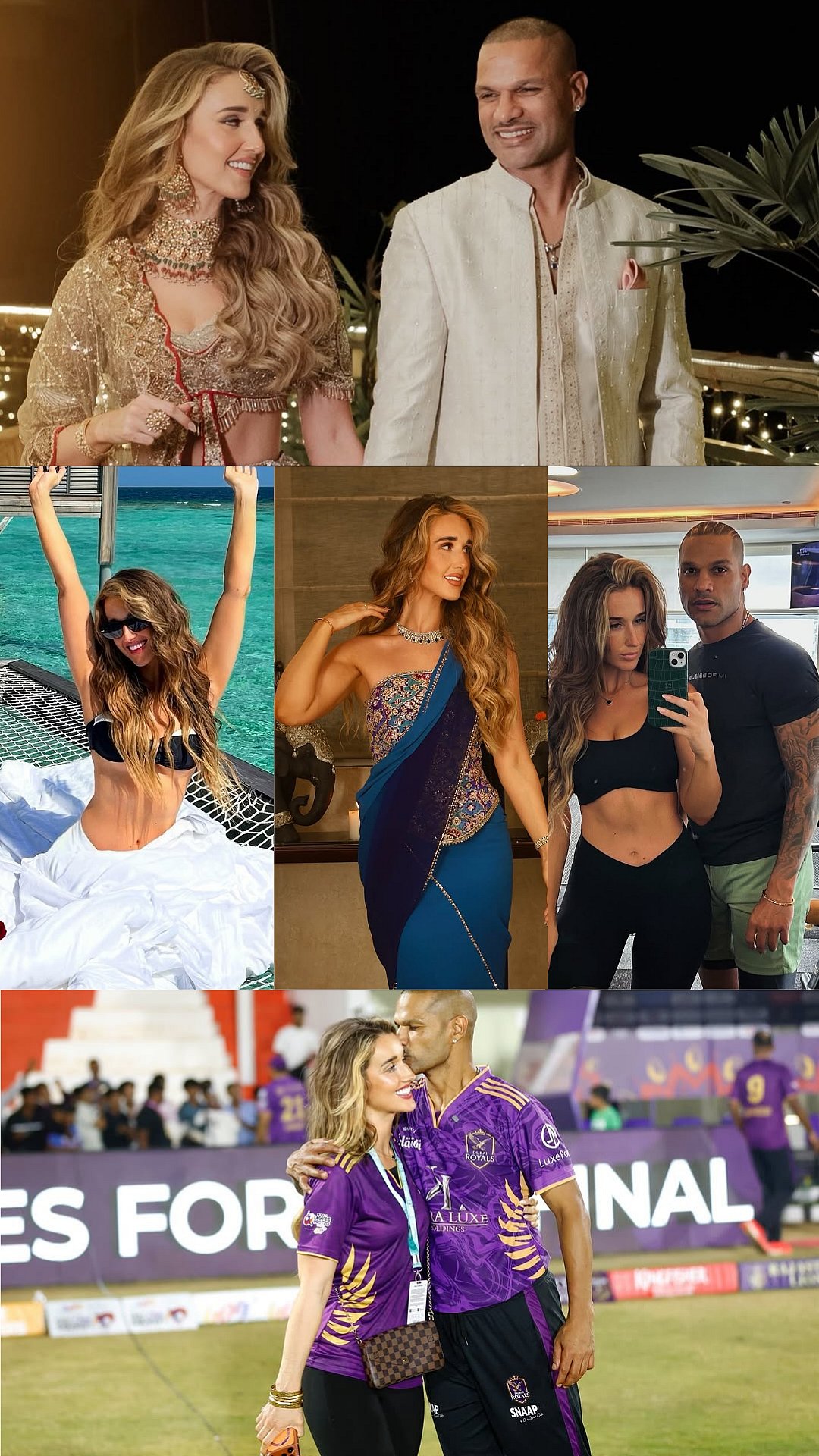 'Forever Your Supporter!' Shikhar Dhawan & To-Be Irish Wife Sophie Shine Set Relationship Goals With Romantic Pics 