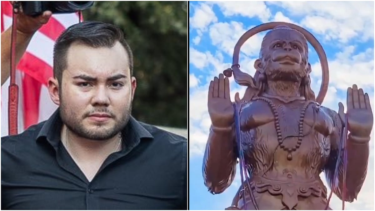 MAGA Activist Carlos Turcios’ Remark On Lord Hanuman Statue Draws Backlash | X