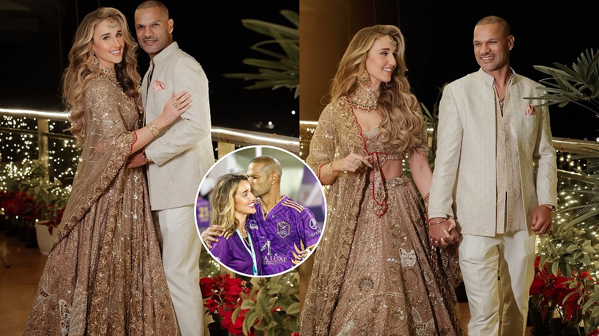 Shikhar Dhawan Wedding: Cricketer Surprises Fans With Sangeet Night Pictures With Irish Girlfriend Sophie Shine 