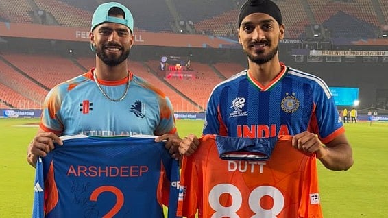 'No If, No But...': Arshdeep Singh & Aryan Dutt Exchange Jerseys In Heartwarming Post-Match Gesture During ICC T20 World Cup 