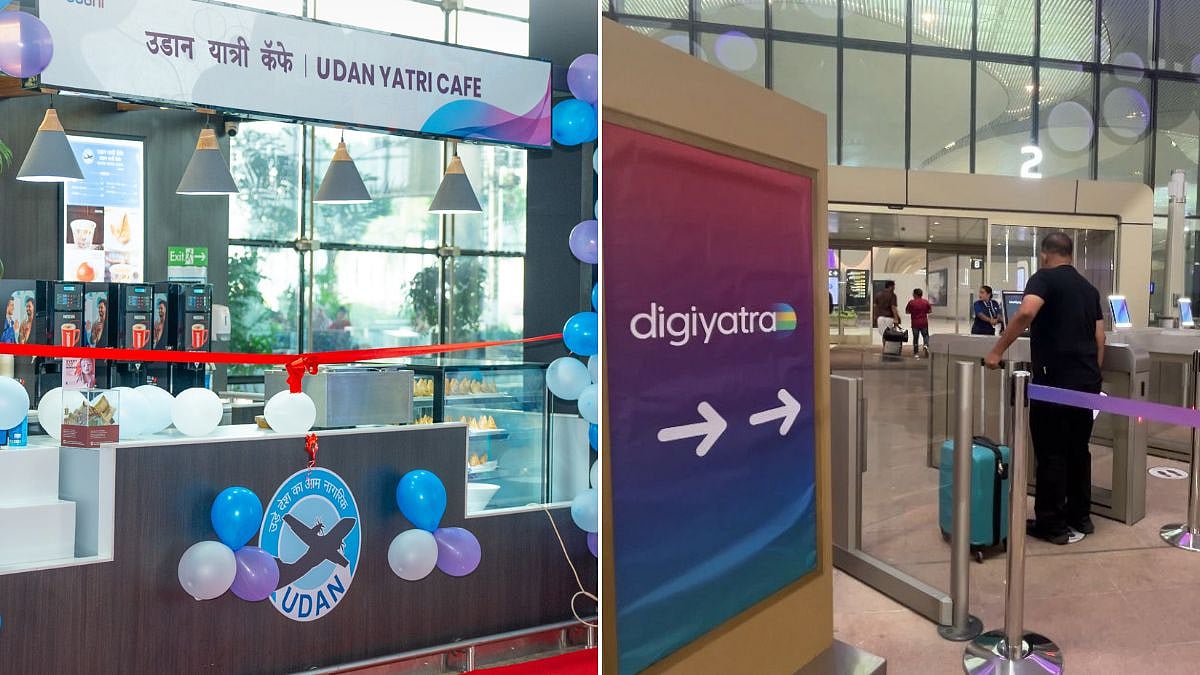 Udan Yatri Cafe Opens At Mumbai’s CSMIA Airport, DigiYatra Inaugurated At Navi Mumbai International Airport 