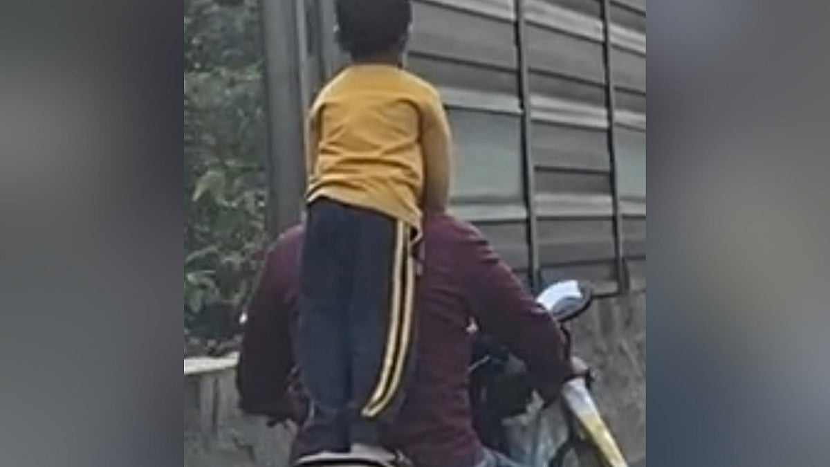Mumbai News: Viral Video Of Reckless Biker Endangering Child Sparks Outrage In Goregaon 