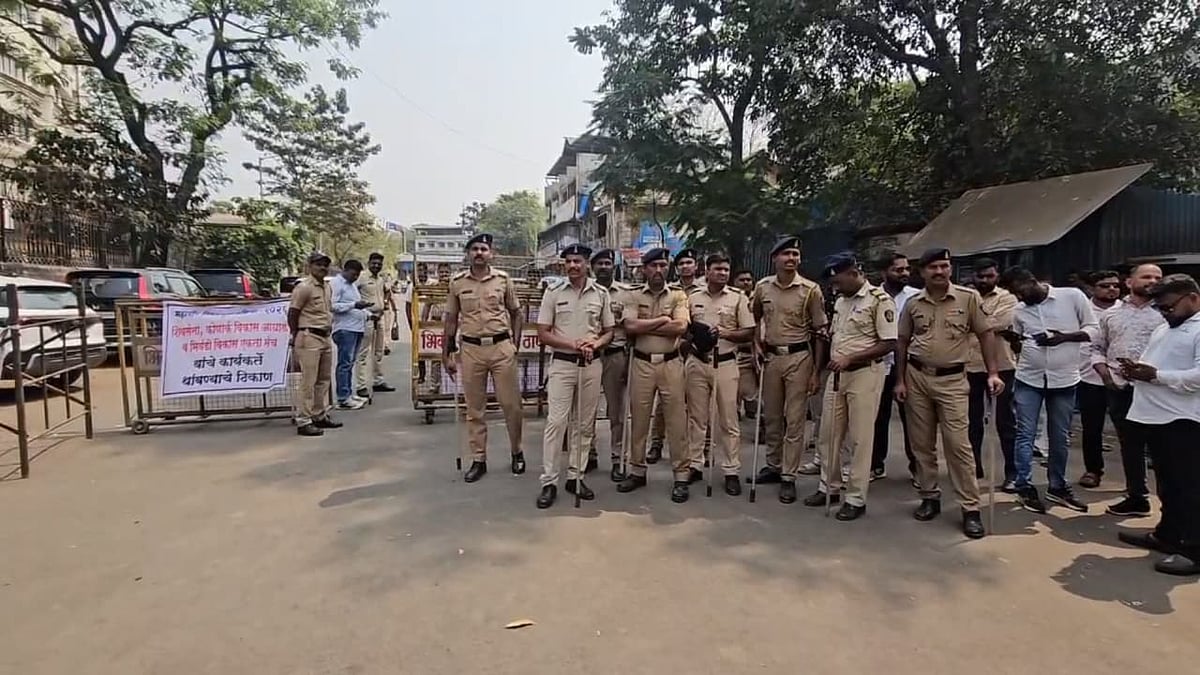 Tight Security Blanket During Bhiwandi Mayor Election; Civic HQ Turns Into Fortress 