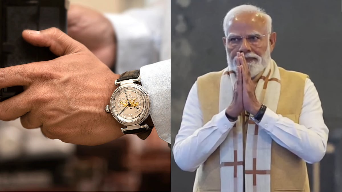 PM Modi's Baagh Watch With '1947 Coin' Wins Hearts At the India AI Summit 