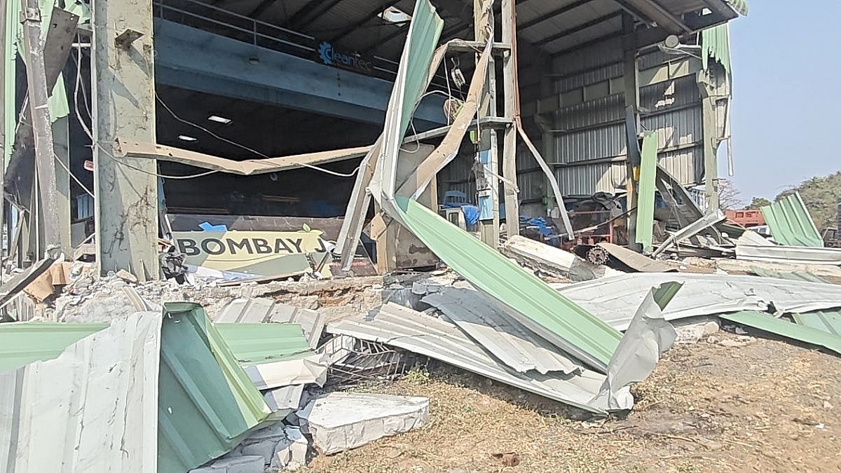 Navi Mumbai News: CIDCO Demolishes 2,000 Sq m Unauthorised Warehouse In NAINA Area Of Panvel 