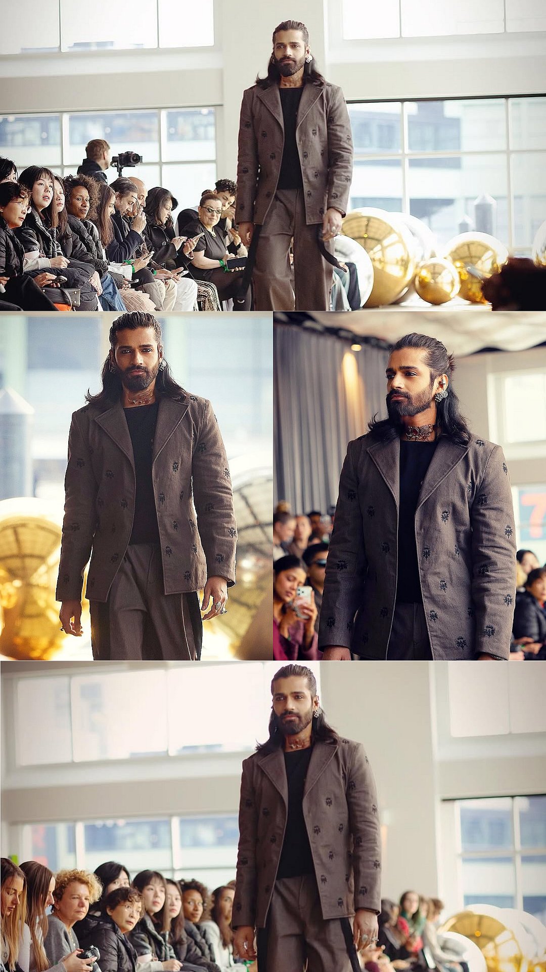 Indian Actor & Model Vishal Singh Shines At New York Fashion Week 2026 