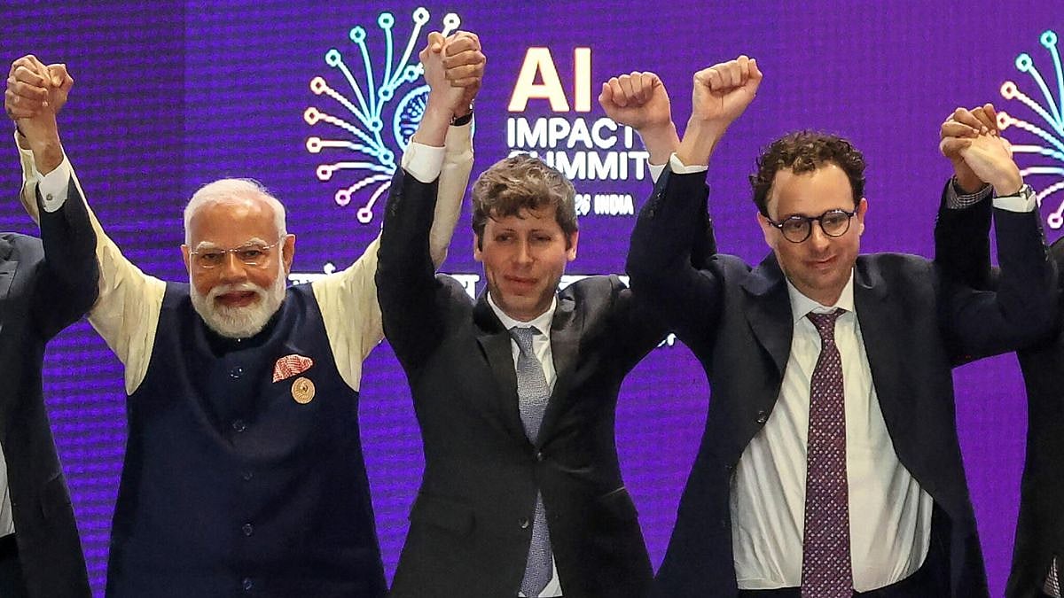 Here's Why Sam Altman & Dario Amodei Refused To Hold Hands At Delhi’s AI Summit 
