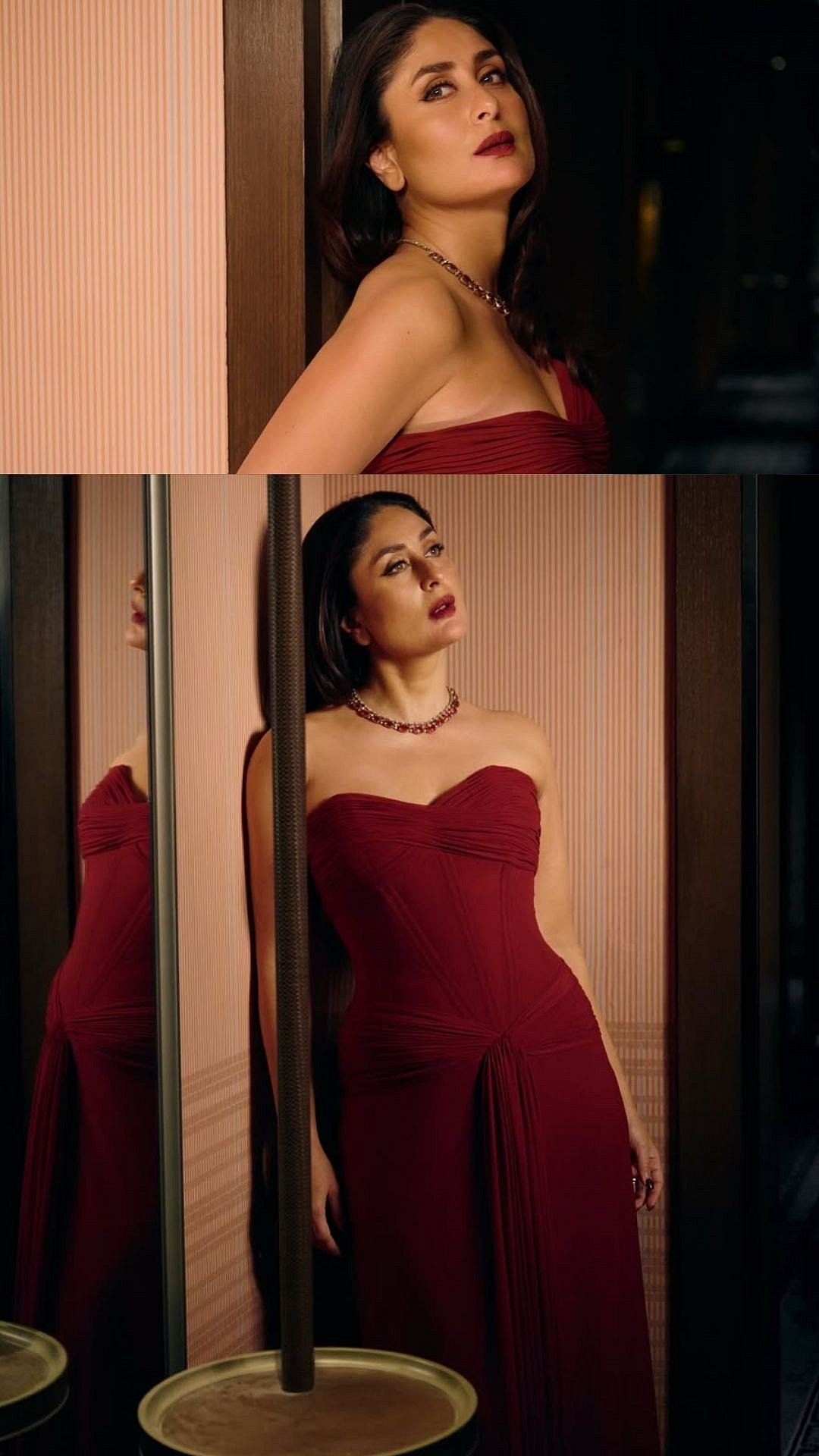 Kareena Kapoor Khan Is Too Hot To Handle In Vintage 1987 Red Gown, 75 Carat Ruby Necklace At Mumbai Event