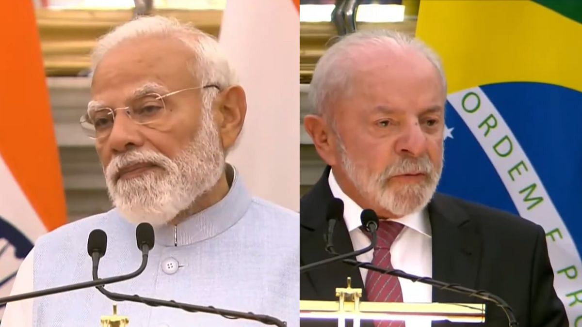 PM Modi & Brazilian President Luiz Inacio Lula da Silva Hold Joint Press Briefing - VIDEO 