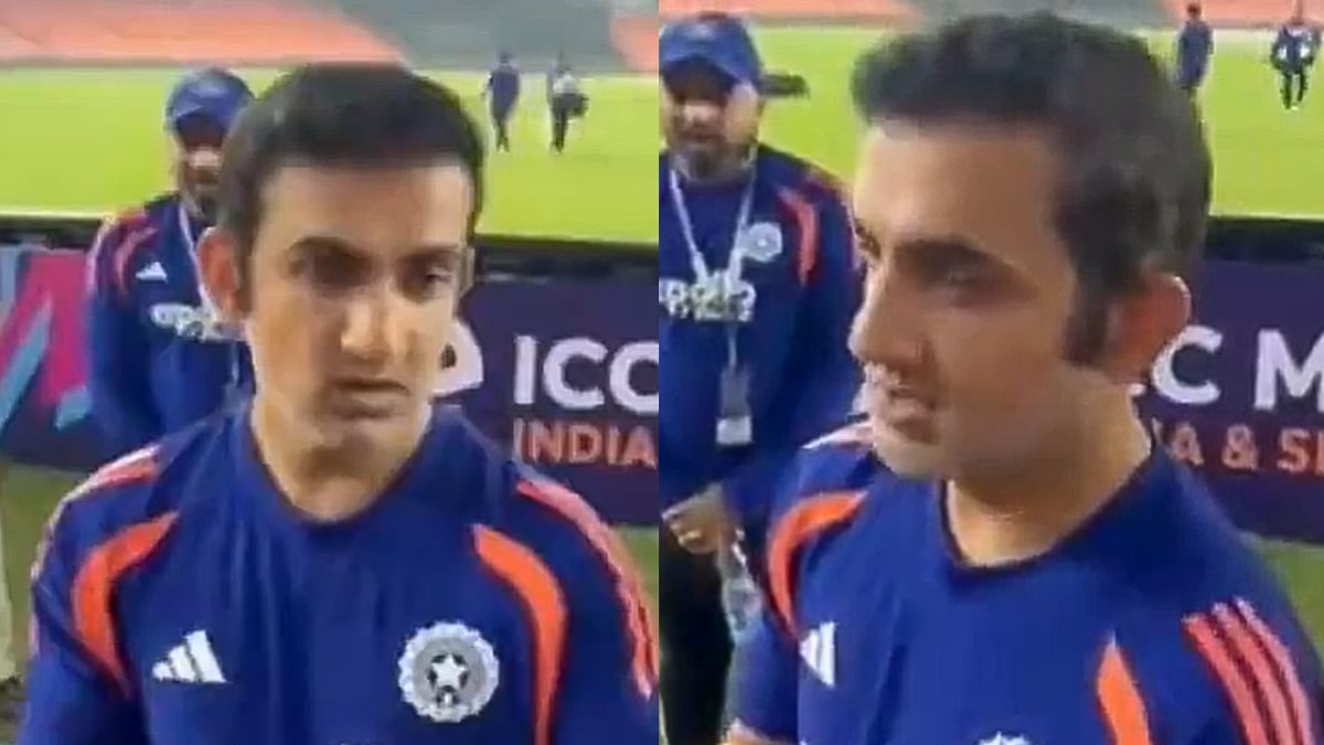 'Yahan Kahan Pe Rehte Ho?': Gautam Gambhir Interacts With Fans In Ahmedabad Ahead Of IND vs SA T20 WC Clash; Video 