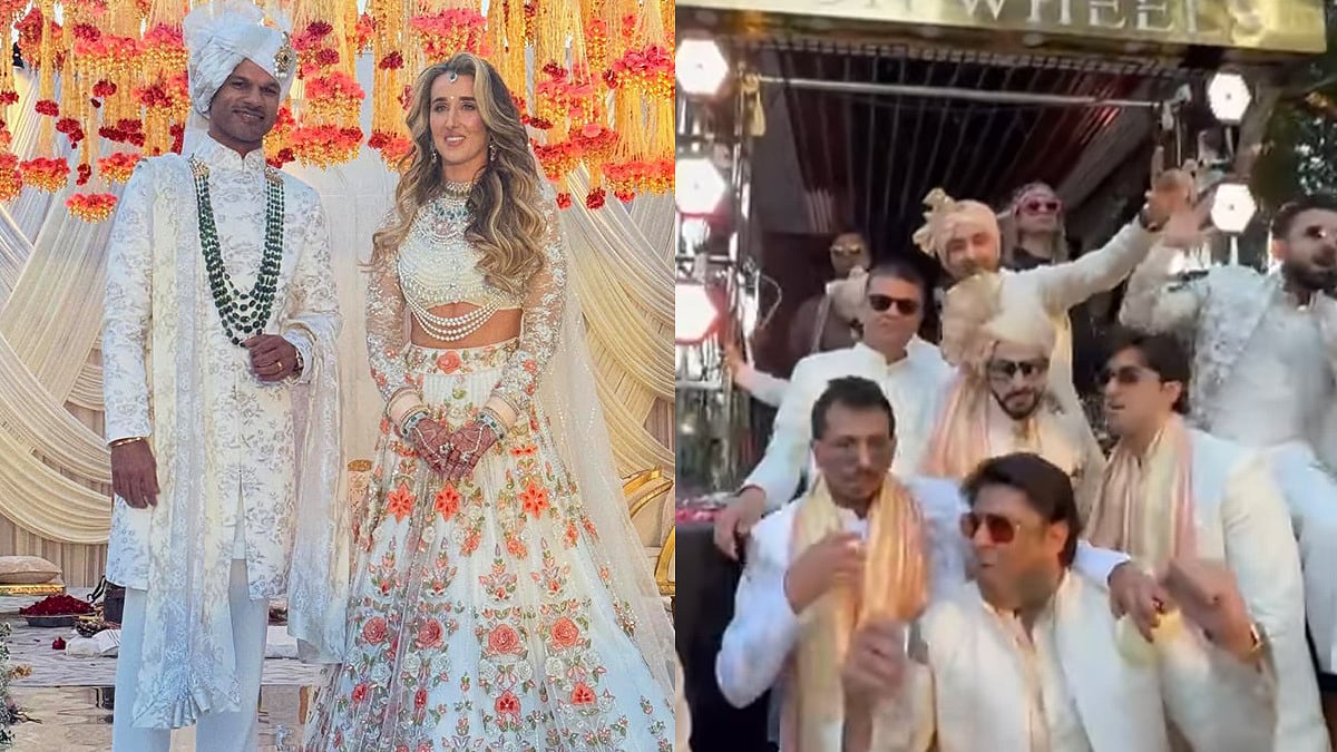 Shikhar Dhawan Wedding: Yuzvendra Chahal Shares Glimpses From Ex-Teammate's Marriage To Sophie Shine 