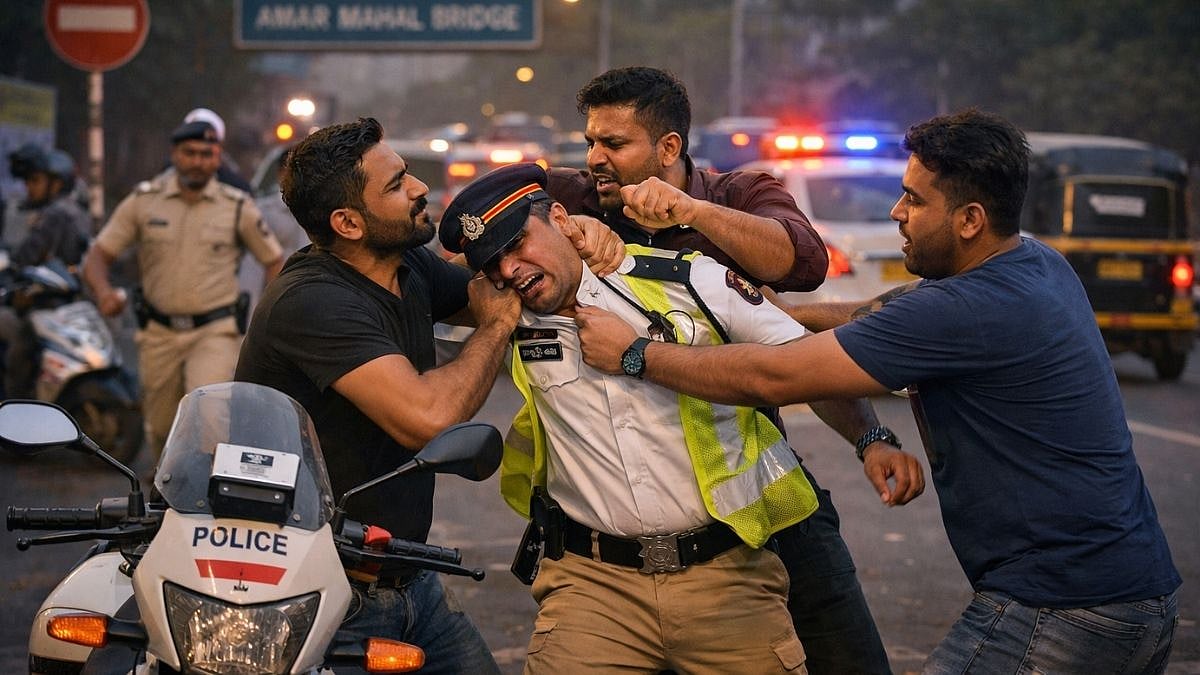 Mumbai Crime: Police Constable Assaulted In Chembur While Stopping Traffic Rule Violators, 3 Booked Under BNS 