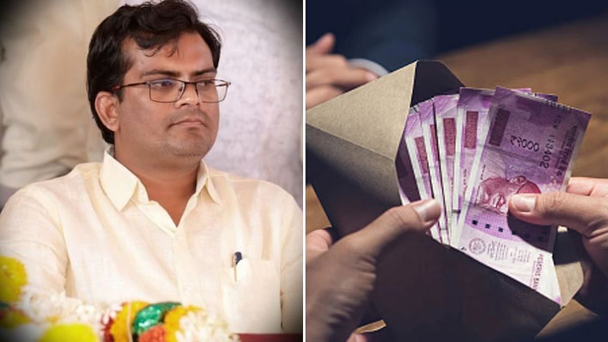 BJP MLA from Karnataka Caught Red-Handed Accepting Bribe: Lokayukta Traps Chandru Lamani In Gadag 
