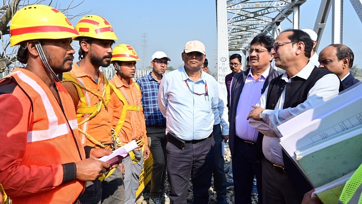 GM of NFR Conducts Comprehensive Safety Inspection of Kamakhya – New Bongaigaon – Dangtal Section
