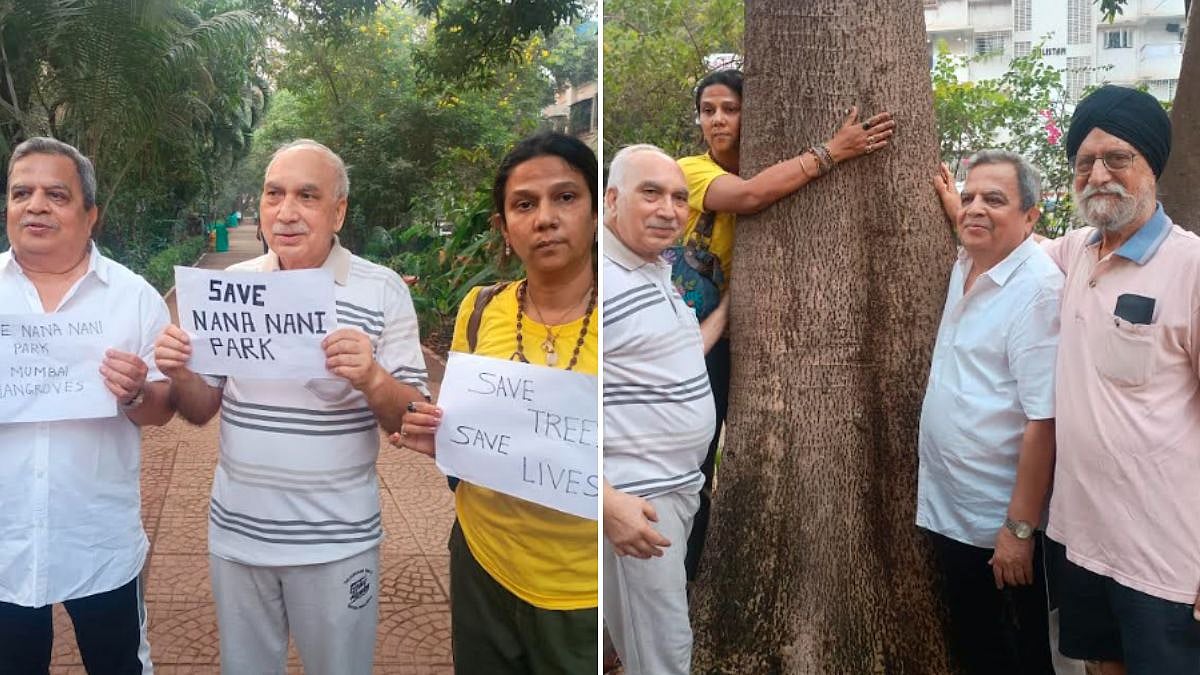 Versova Residents Protest Felling Of 530 Trees For Coastal Road; 'We Nurtured Them Like Children,' Say Emotional Park Users 