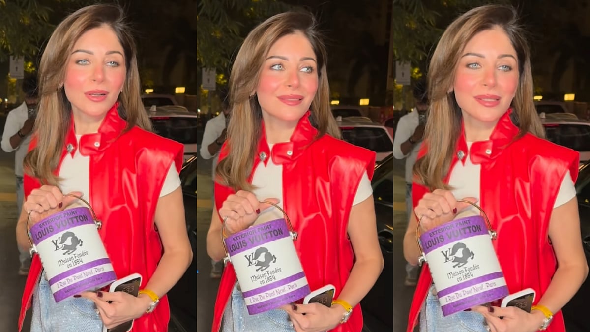 Kanika Kapoor Carries Bizzare ₹1.9 Lakh Louis Vuitton Bag In Viral Video: Netizens Call It, 'Paint Box' & 'Dabba' 