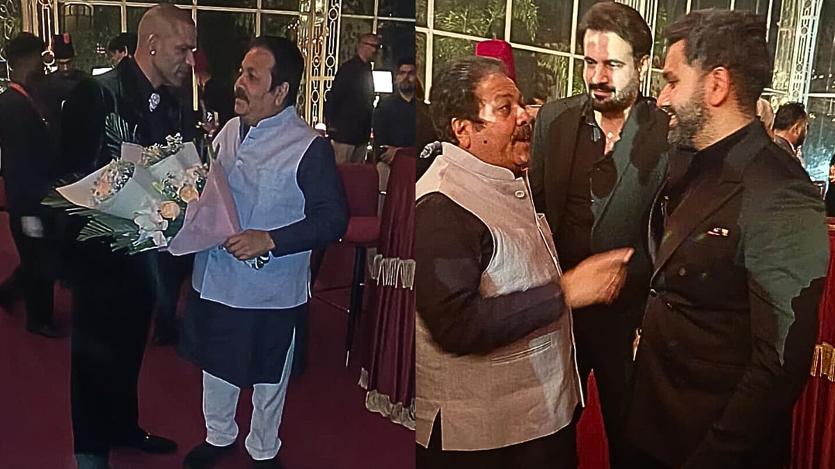 'Wishing A Happy Married Life To Him': Rajeev Shukla Attends Shikhar Dhawan & Sophie Shine's Wedding, Shares Pics Alongside Rohit Sharma 
