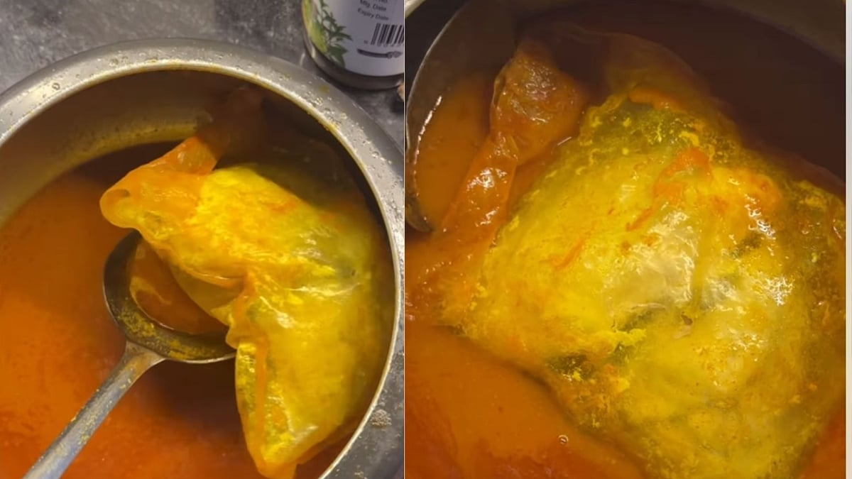 'Should I Fire My Maid?': Cook Forgets To Remove Plastic Wrapper Before Cooking Chicken; Video Sparks Meme Fest 