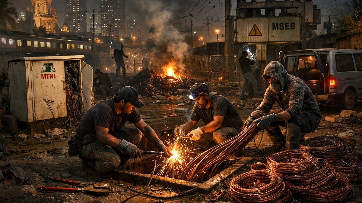 Copper Theft Gangs Ransack Mumbai: MTNL, MSEB Hit As 20 Organized Syndicates Exploit Aging Underground Cables 
