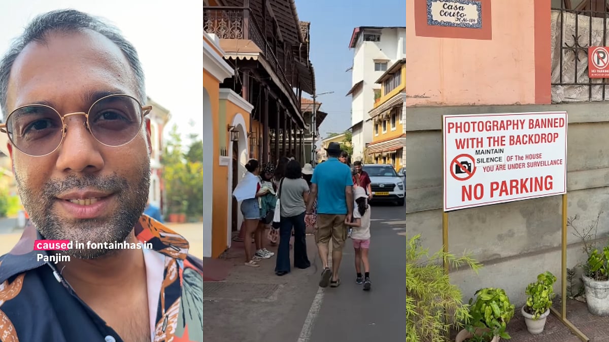'Complete Idiots': Viral Video Trolls Tourists Crowding In Goa Outside Local's Home For Instagram Pictures 