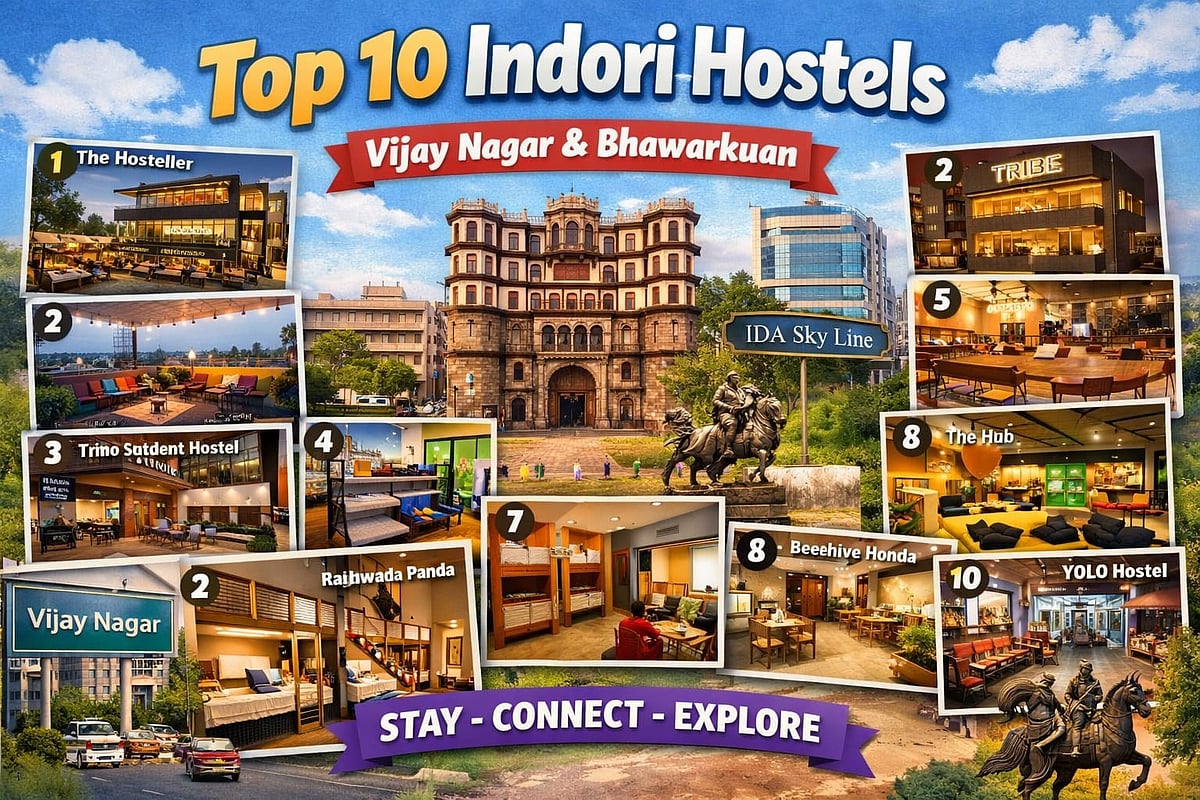 Indore Student Special: Top 10 Hostels In Bhawarkua That Cater To Gen-Z Housing Needs