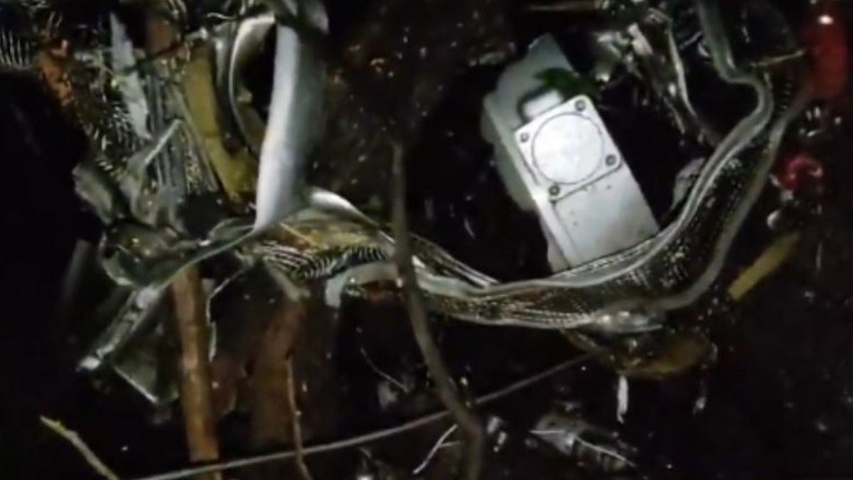 Air Ambulance From Ranchi To Delhi Crashes In Jharkhand's Chatra; 1 Killed - VIDEO
