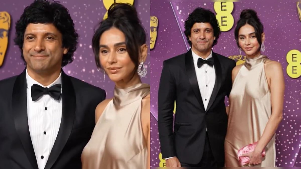 Farhan Akhtar And Shibani Dandekar Make Surprise Debut At BAFTA 2026, Takes Home Award For Boong 