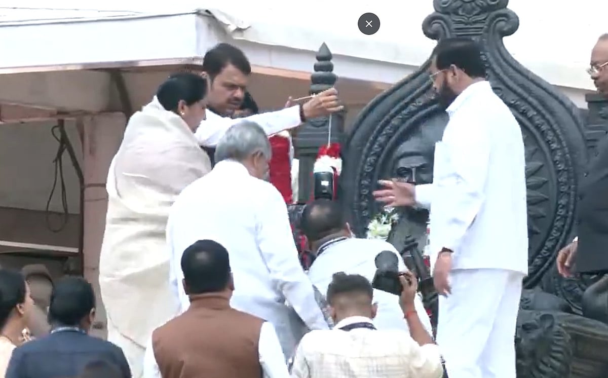 Maharashtra CM Devendra Fadnavis, Deputy CMs Shinde And Sunetra Pawar Pay Tribute To Shivaji Maharaj  Ahead Of Budget Session 2026 - VIDEO 