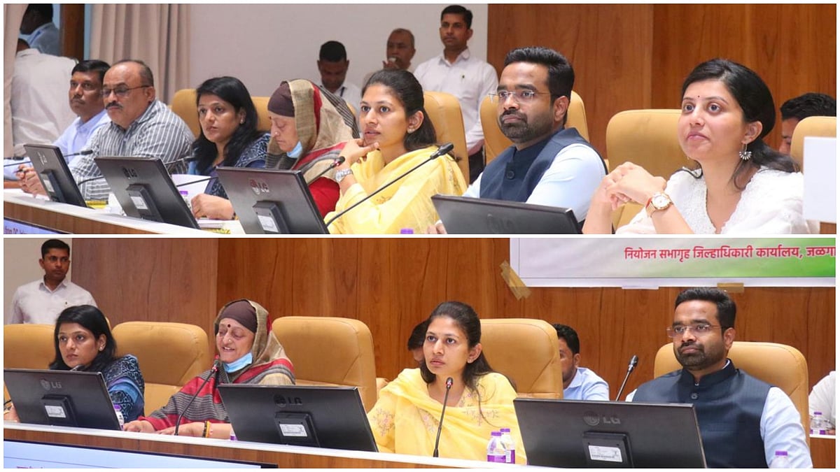 Jalgaon: Union Minister Of State Raksha Khadse Reviews District Development Works At Disha Meeting