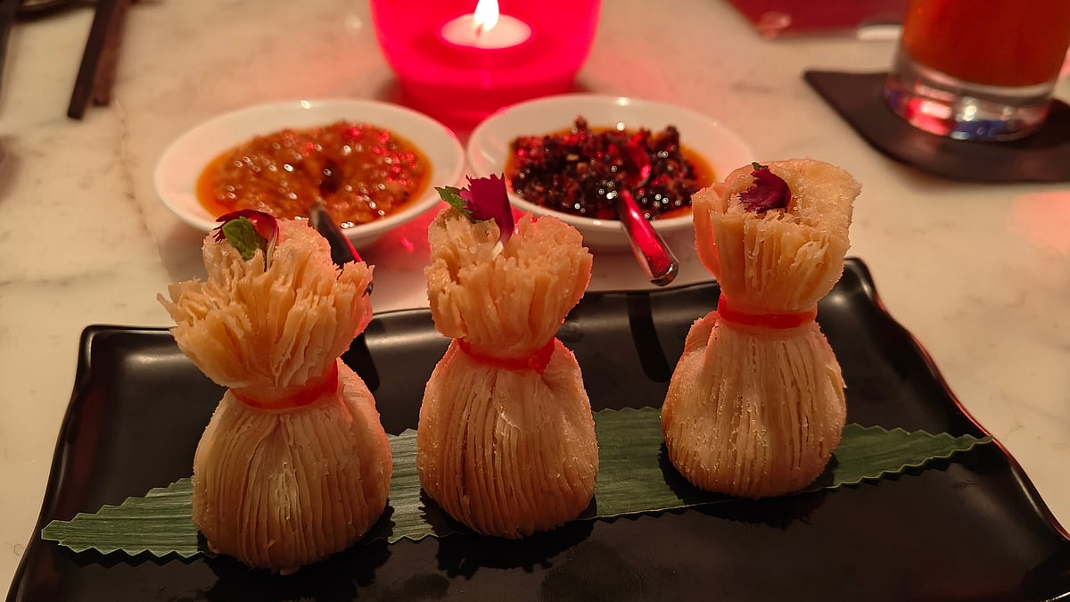 Chicken and Chinese cabbage dumplings