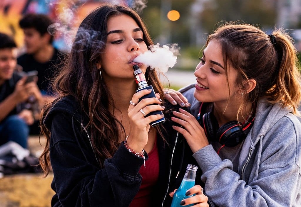 Peer pressure and vaping