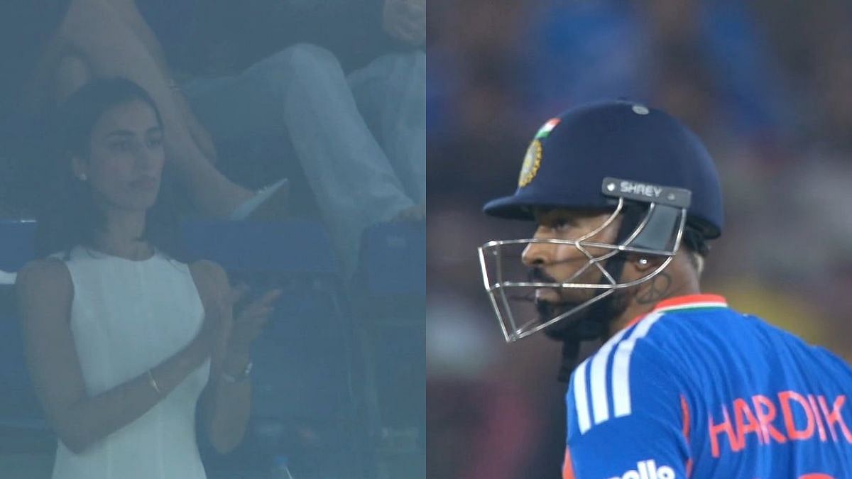 'Zero Civic Sense...': Hardik Pandya's Girlfriend Mahieka Sharma Trolled For Applauding His Wicket In IND VS SA T20 WC26 Match | VIDEO 