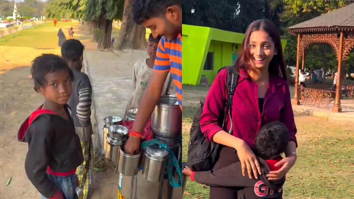 'Nahi Khayenge Toh Hum Mar Jayenge': Homeless Kid Spends Her Own Money To Buy Bhel Puri For Influencer; Wins 24 Million Hearts 